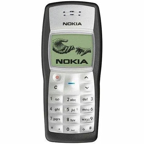 Nokia 1100 – Brand New Old Stock – Black – 6 Months Seller Warranty